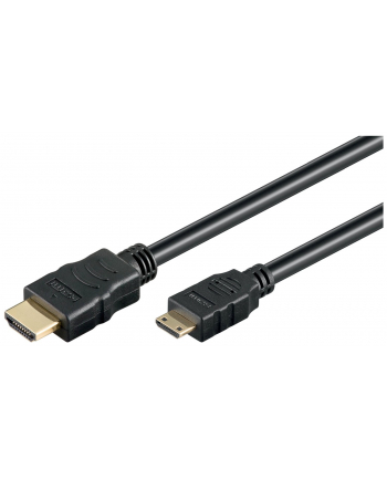 goobay Kabel HDMI - Mini-HDMI - czarny - 1 metr