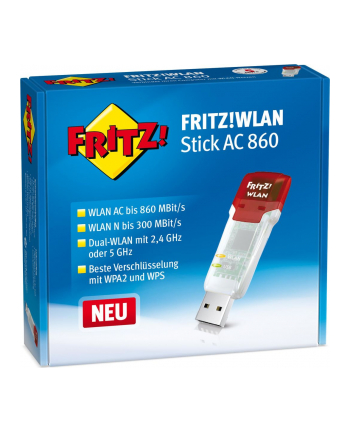 AVM FRITZ!WLAN USB AC 860 - 300/866/U3/ac