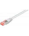 goobay Kabel sieciowy CAT6 SSTP RJ45 biały 15,0m - nr 17