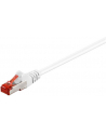 goobay Kabel sieciowy CAT6 SSTP RJ45 biały 30,0m - nr 2