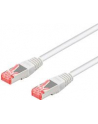 goobay Kabel sieciowy CAT6a SFTP RJ45 biały 0,5m - nr 4