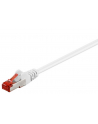 goobay Kabel sieciowy CAT6 SSTP RJ45 biały 25,0m - nr 1