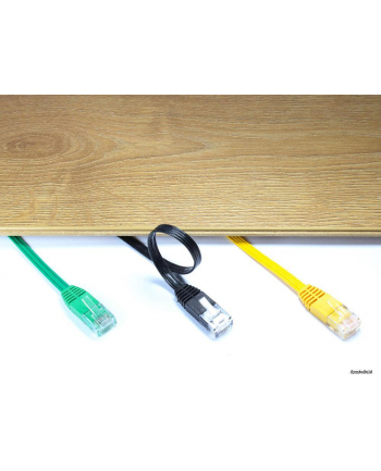 Kabel sieciowy Cat5e UTP płaski biały 7,5m