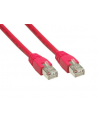 Kabel sieciowy Cat6 SFTP czerwony 15m - nr 12