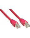 Kabel sieciowy Cat6 SFTP czerwony 15m - nr 15