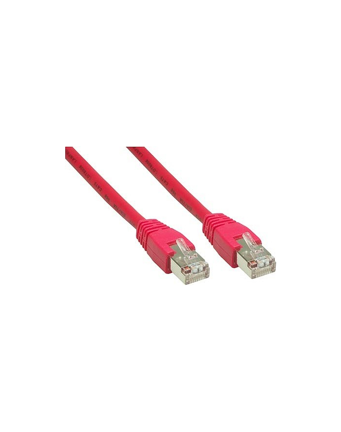 Kabel sieciowy Cat6 SFTP czerwony 15m główny