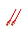 Kabel sieciowy Cat6 SFTP czerwony 25m - nr 2