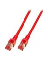 Kabel sieciowy Cat6 SFTP czerwony 25m - nr 8
