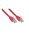 Kabel sieciowy Cat6 SFTP czerwony 30m - nr 2