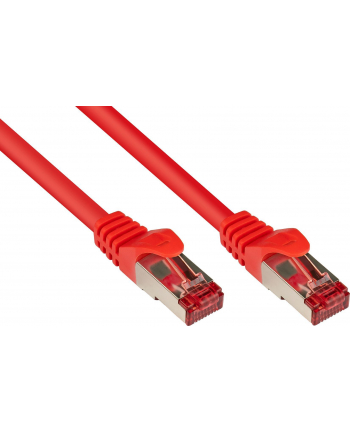 Kabel sieciowy Cat6 SFTP czerwony 50m