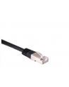 Kabel sieciowy Cat7 SFTP black 0,5m - nr 1