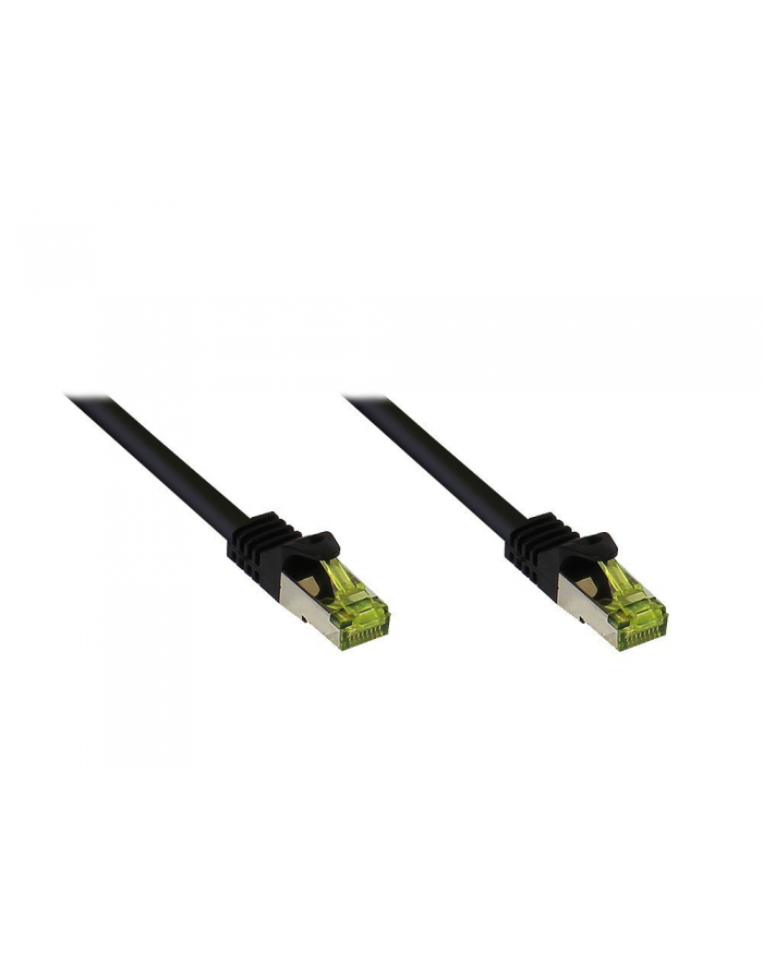 Kabel sieciowy Cat7 SFTP black 1,0m główny