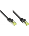Kabel sieciowy Cat7 SFTP black 1,0m - nr 3