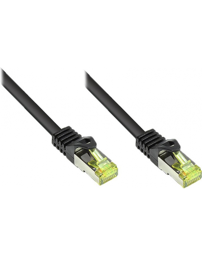 Kabel sieciowy Cat7 SFTP black 7,5m główny