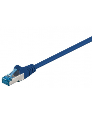 goobay Kabel sieciowy CAT6a SFTP RJ45 blue 0,5m