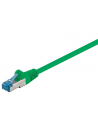 goobay Kabel sieciowy CAT6a SFTP RJ45 green 0,5m - nr 1