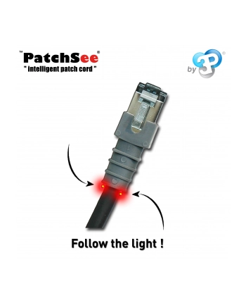 Patchsee RJ45 CAT.6 FTP black 4,9m