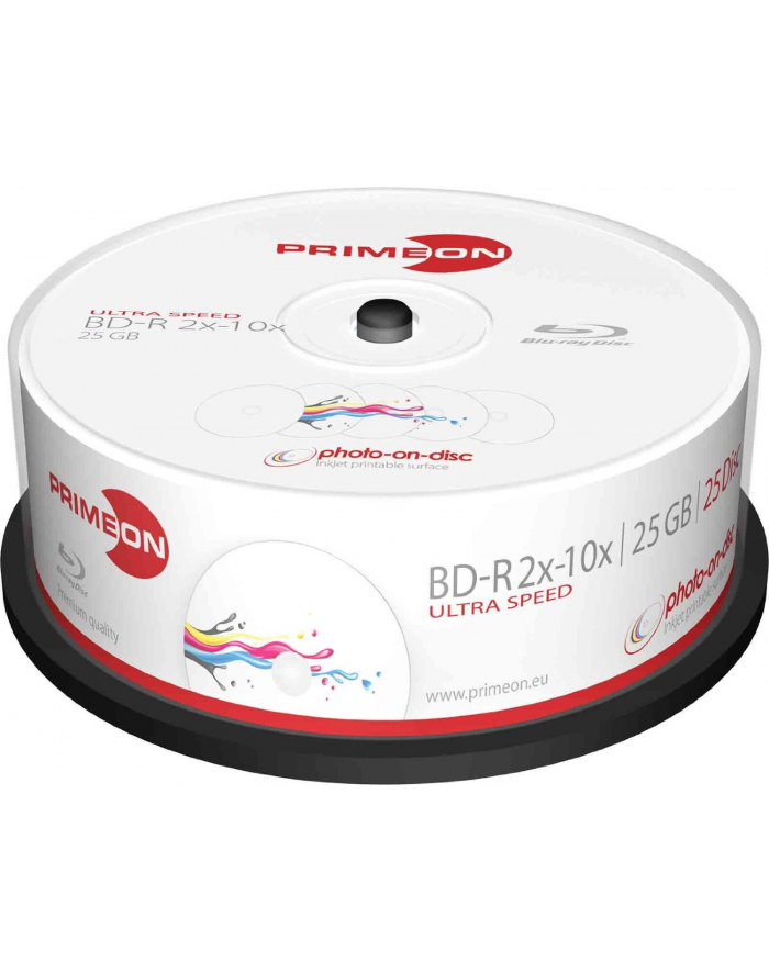PRIMEON BD-R 25 GB 10x, Blu-ray - 25 sztuk główny