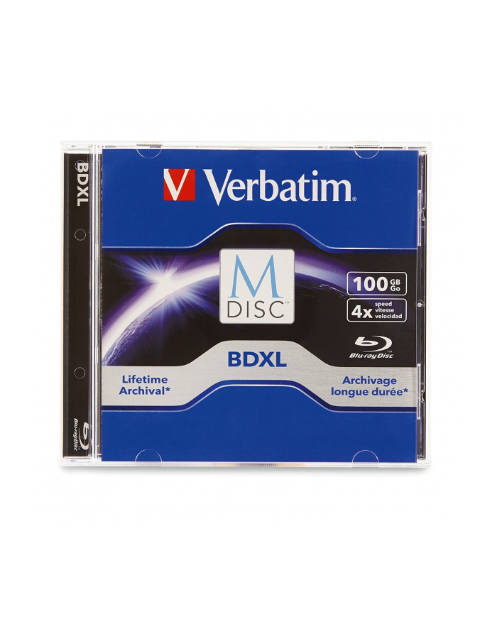 Verbatim BD-R 100GB M-Disc - 1 sztuka główny