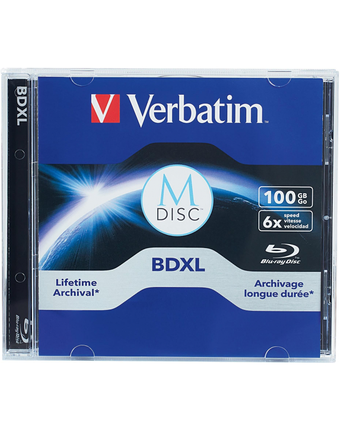 Verbatim BD-R 100GB M-Disc - 1 sztuka główny