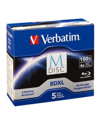 Verbatim BD-R 100GB M-Disc - 5 sztuk