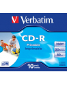 CDR 52x JC 700MB Verbatim Pr. DL+ 10 sztuk - nr 3