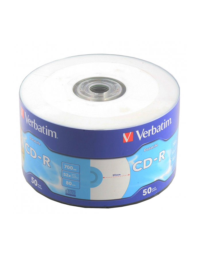 Verbatim CD-R 700 MB Spindel - 50 sztuk główny
