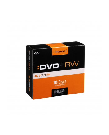 DVD+RW 4x SC 4,7GB Intenso 10 sztuk