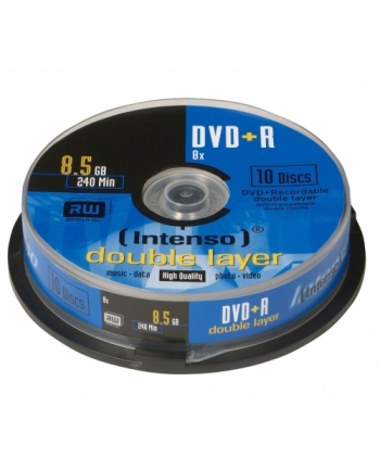 DVD+DL 8x CB 8,5GB Intenso 10 sztuk