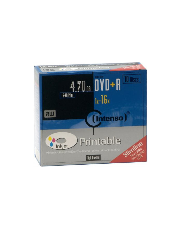 DVD+R 16x SC 4,7GB Intenso Pr. 10 sztuk główny