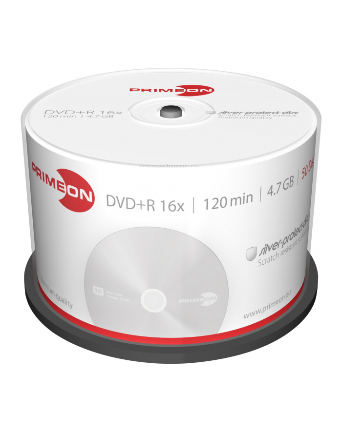 PRIMEON DVD+R 4,7 GB 16x, DVD - 50 sztuk główny