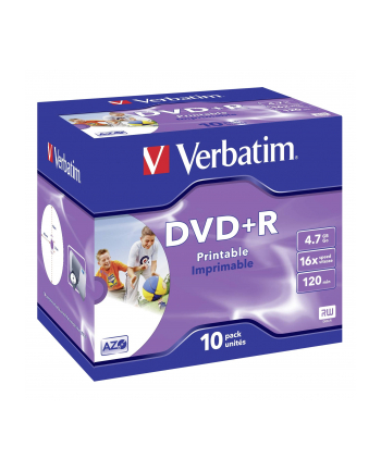 DVD+R 16x JC 4,7GB Verbatim Pr. 10 sztuk