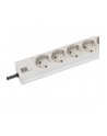 Bachmann 19 Cali 1HE 9x Gniazd Strom 2m Schuko - nr 25