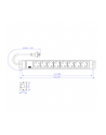 Bachmann 19 Cali PVC 8x Gniazd Strom 2m Schuko - nr 9