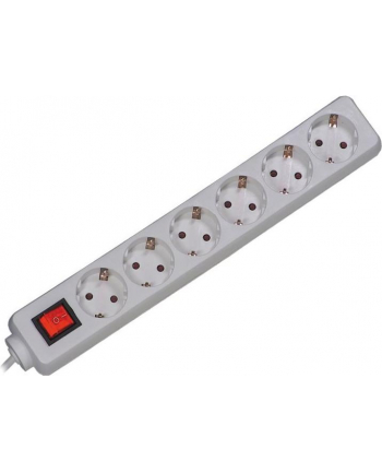Bachmann SELLY 6x Gniazd white 1xprzełącznik