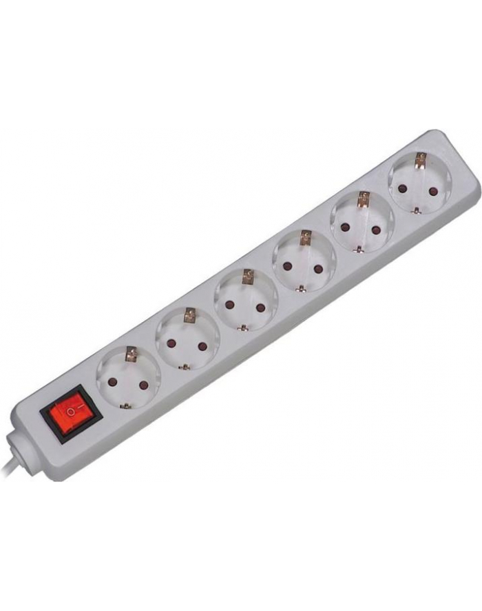 Bachmann SELLY 6x Gniazd white 1xprzełącznik główny