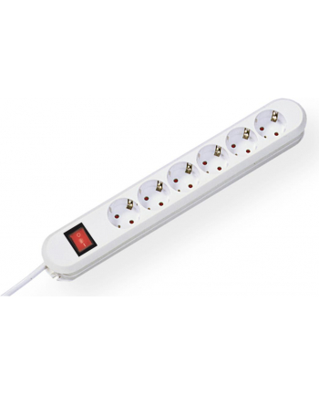 Bachmann SMART 6x Gniazd white 1xprzełącznik
