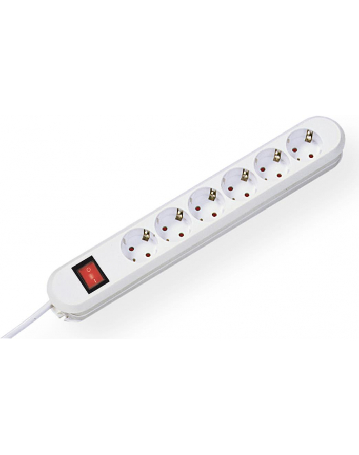 Bachmann SMART 6x Gniazd white 1xprzełącznik główny