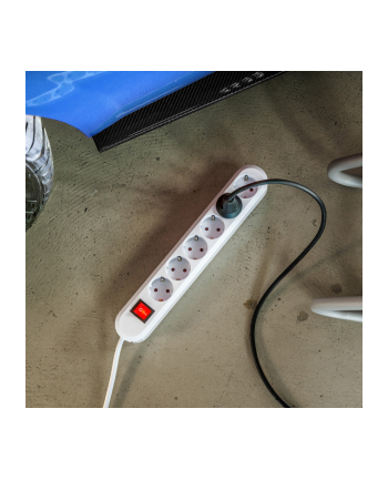 Bachmann SMART 6x Gniazd white 1xprzełącznik 3,0m