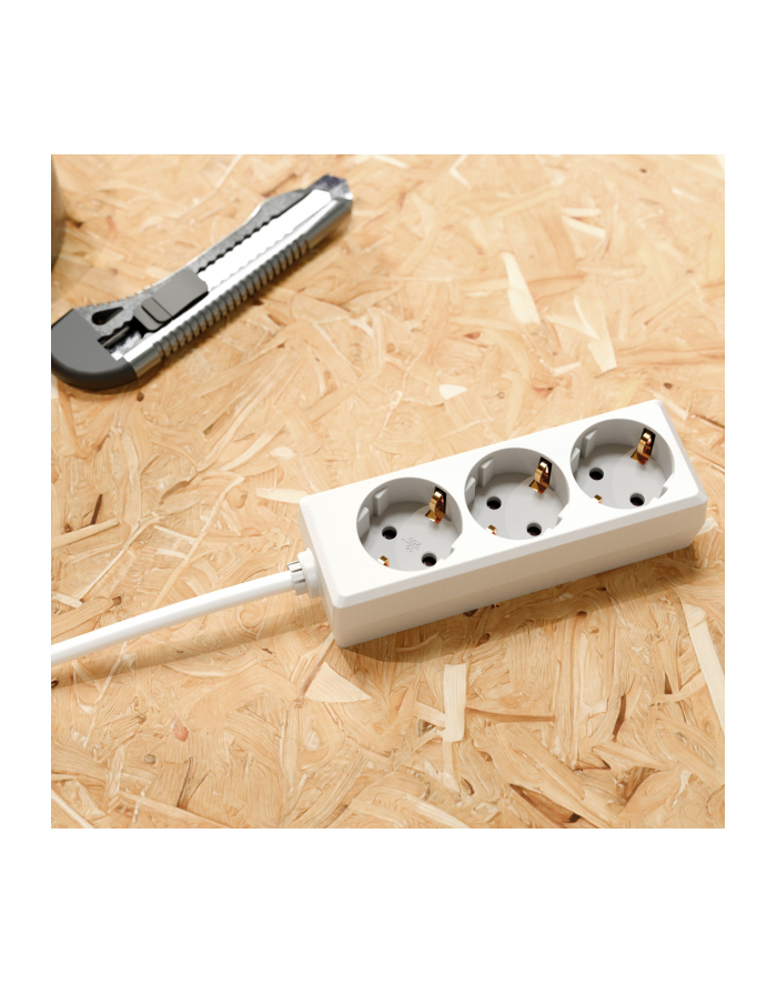 Bachmann SELLY 3x Gniazda white Strom 1,5m główny