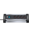 Brennenstuhl Alu-Office-Line 4-fach silver - nr 1