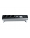 Bachmann DESK2 2x Gniazda 1xABD GST18 RAL9010 - nr 1