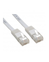 Kabel sieciowy Cat6 UTP płaski biały 15m - nr 2