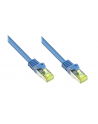 Kabel sieciowy Cat7 SFTP blue 0,5m - nr 10