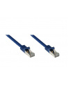 Kabel sieciowy Cat7 SFTP blue 0,5m - nr 1