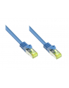 Kabel sieciowy Cat7 SFTP blue 0,5m - nr 2