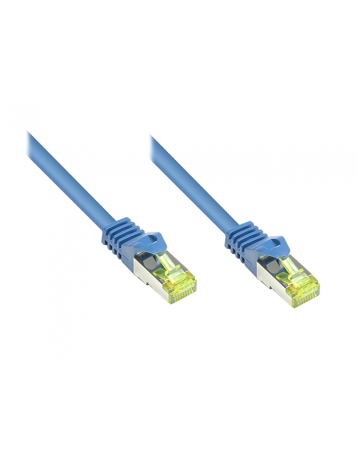Kabel sieciowy Cat7 SFTP blue 0,5m główny