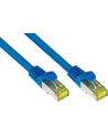 Kabel sieciowy Cat7 SFTP blue 1,0m - nr 13