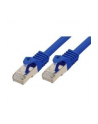 Kabel sieciowy Cat7 SFTP blue 1,0m - nr 3