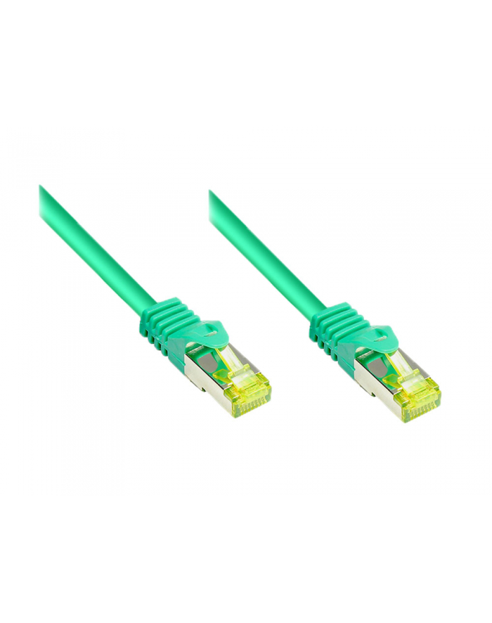 Kabel sieciowy Cat7 SFTP green 1,0m główny